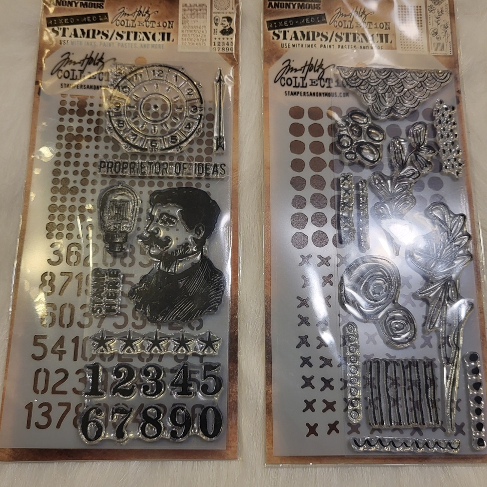 New Tim Holtz Stamps